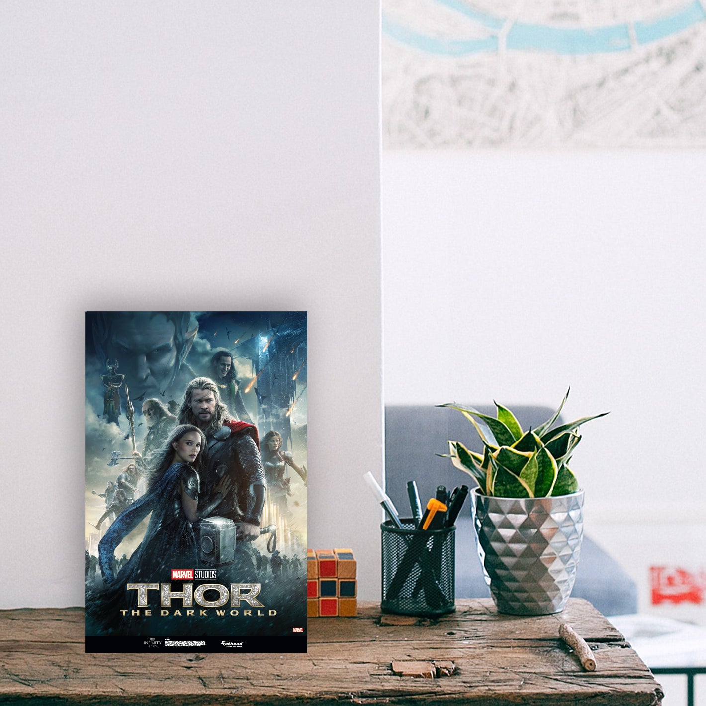 Thor: Thor Dark World Poster  Mini   Cardstock Cutout  - Officially Licensed Marvel    Stand Out