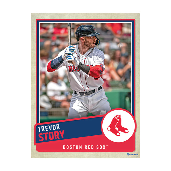 Boston Red Sox: Trevor Story 2022 Foam Core Cutout - Officially