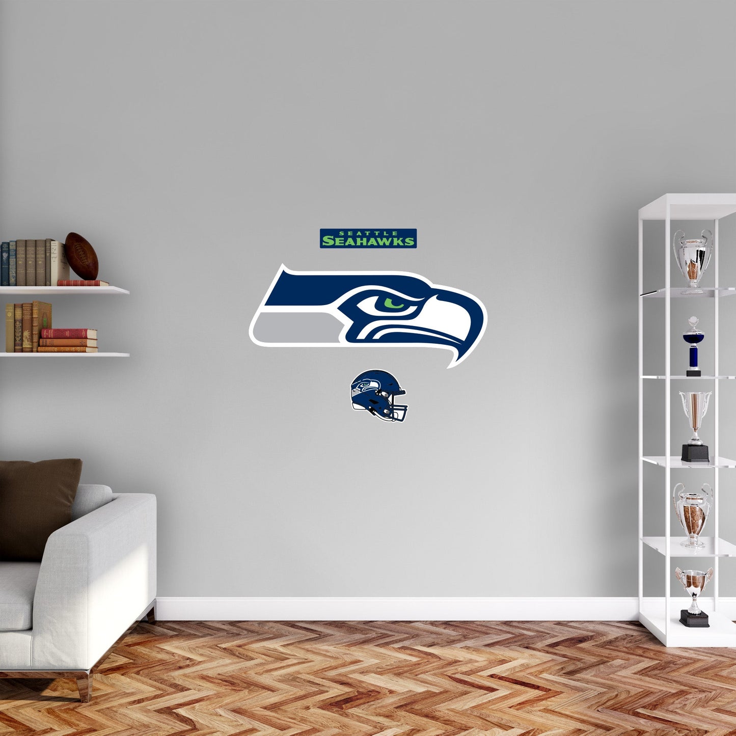 Seattle Seahawks:   Logo        - Officially Licensed NFL Removable     Adhesive Decal