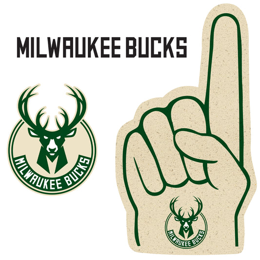 Khris Middleton 2021 Blue Jersey for Milwaukee Bucks - NBA Removable Wall Decal Life-Size Athlete + 2 Wall Decals 36W x77H