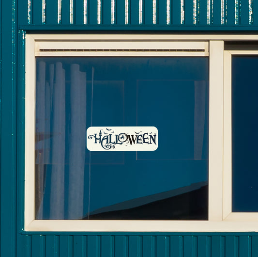 Halloween: Halloween Window Clings        -   Removable Window   Static Decal