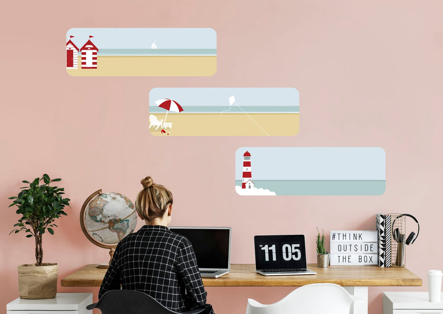 Seasons Decor:  Summer Dream Collection        -   Removable Wall   Adhesive Decal