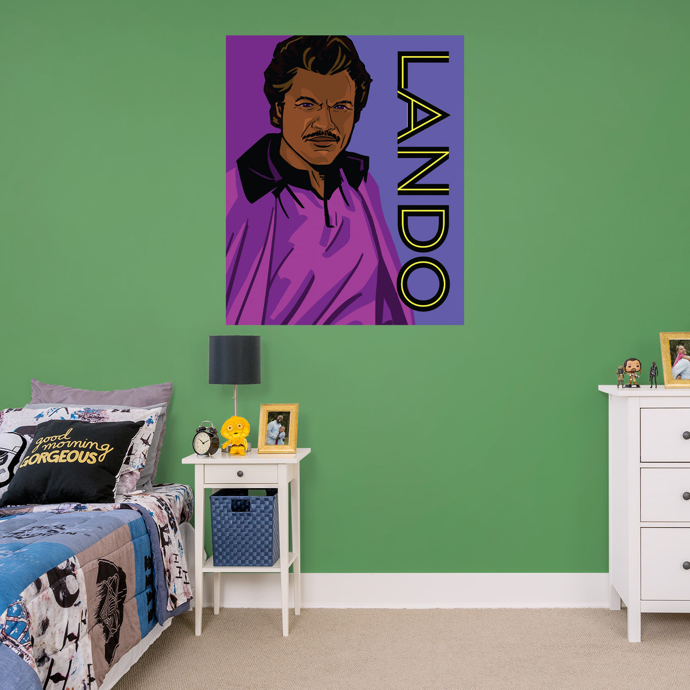 Lando Calrissian LANDO Pop Art Poster - Officially Licensed Star Wars Removable Adhesive Decal
