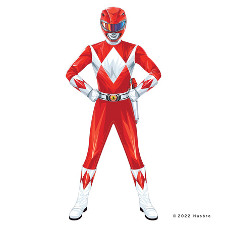 Power Rangers: Red Ranger RealBig - Officially Licensed Hasbro Removab ...