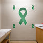 X-Large Kidney Cancer Ribbon  + 4 Decals (18"W x 38.5"H)
