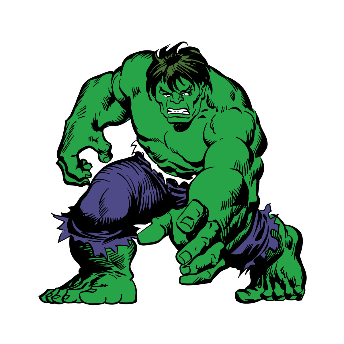 Retro Hulk Incredible Hulk Comic Classic