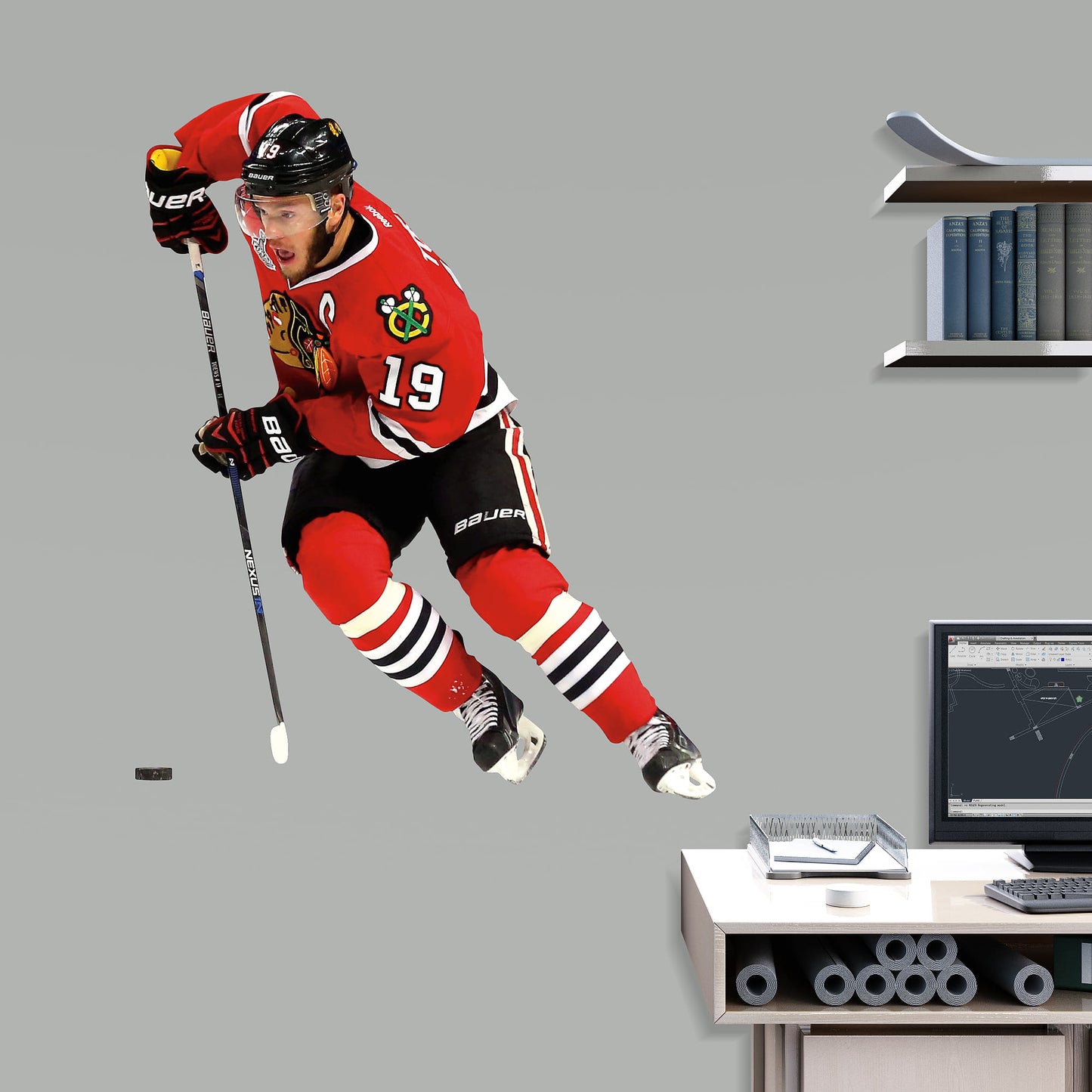 Jonathan Toews: 2015 Stanley Cup - Officially Licensed NHL Removable Wall Decal