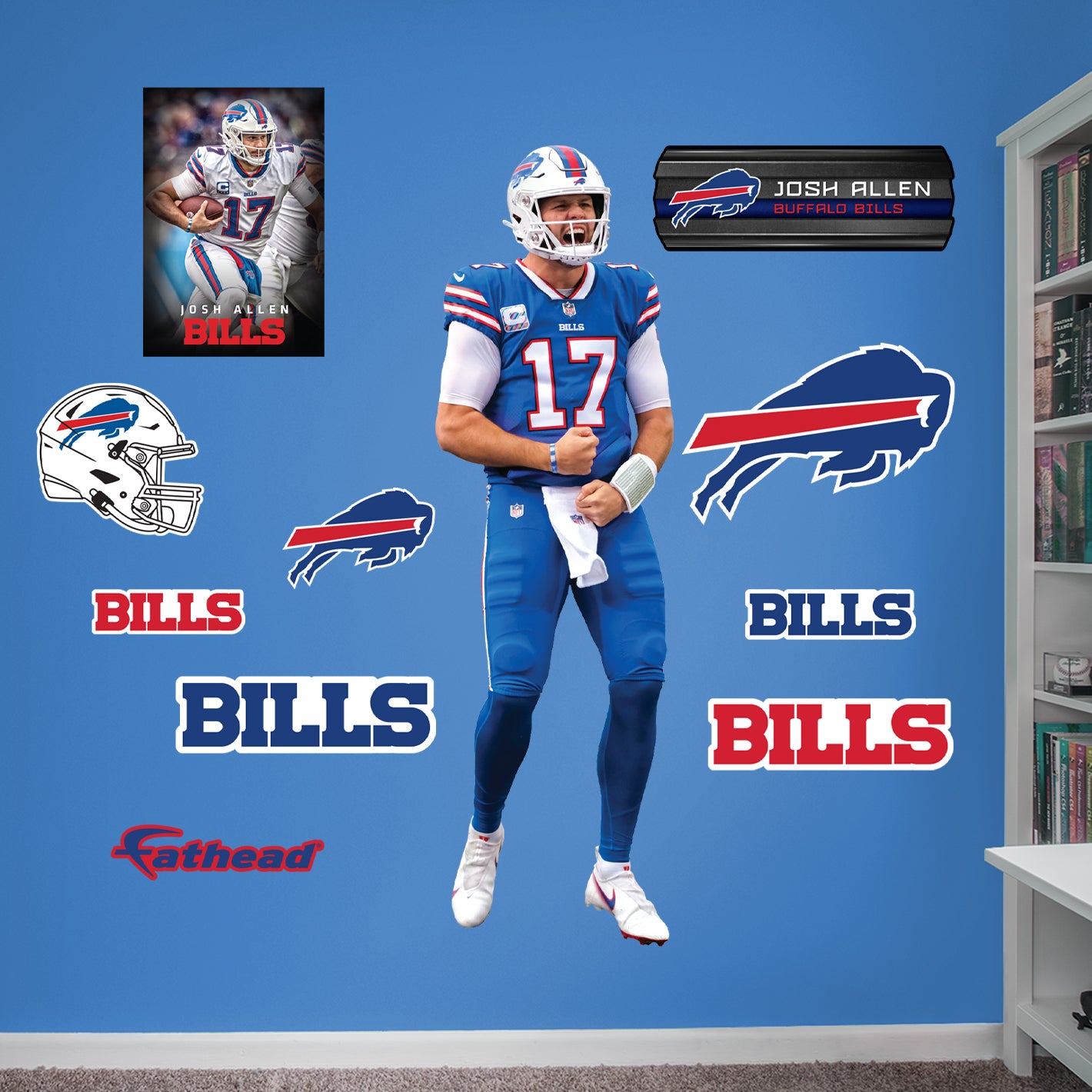 Josh Allen - RealBig Celebration Collection - Official NFL - Buffalo B ...