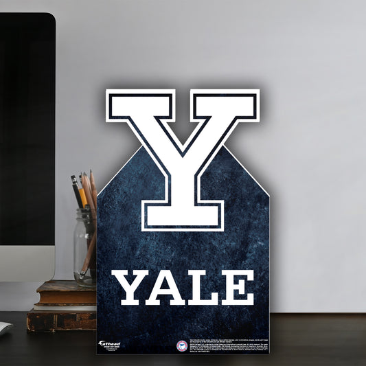 Yale Bulldogs:    Mini   Cardstock Cutout  - Officially Licensed NCAA    Stand Out