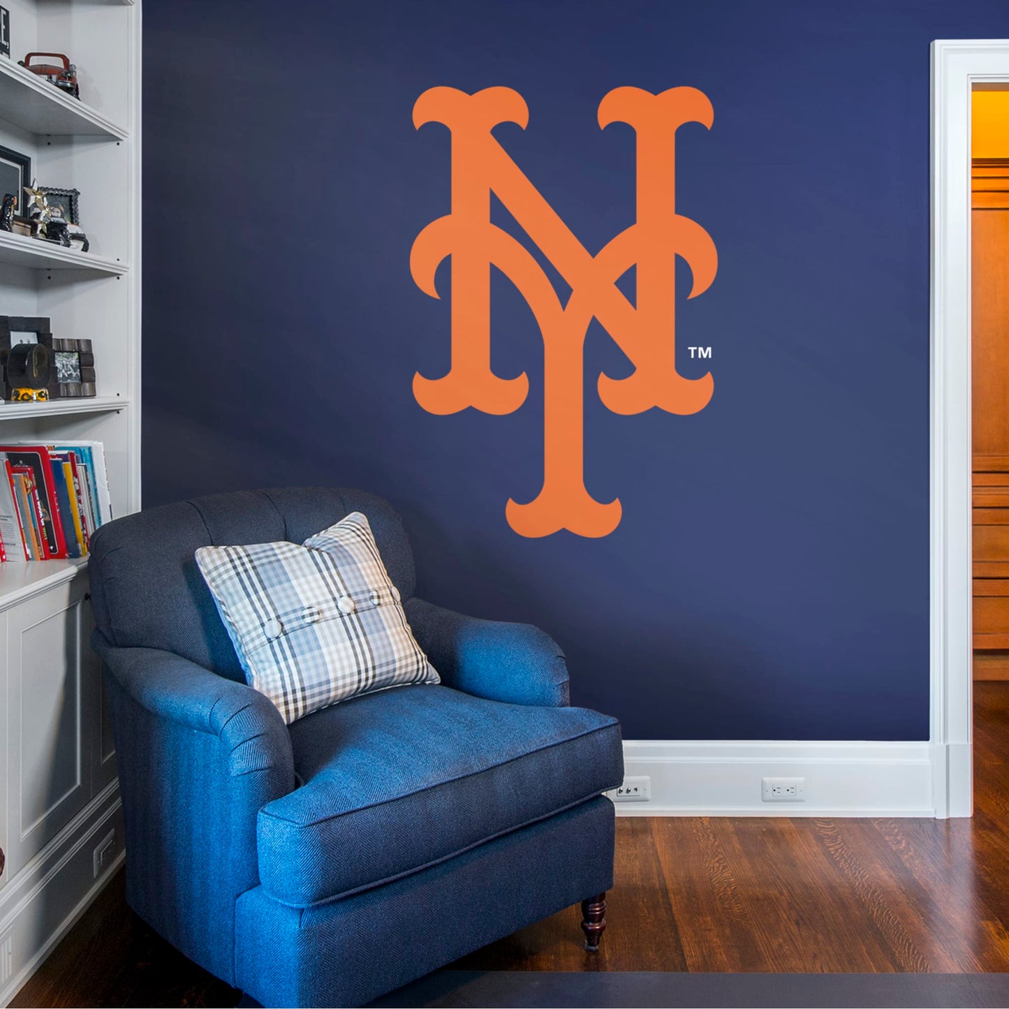 New York Mets: Alternate Logo - Officially Licensed MLB Removable Wall Decal