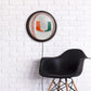 Miami Hurricanes: Baseball - Slimline Lighted Wall Sign - The Fan-Brand