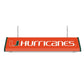 Miami Hurricanes: Standard Pool Table Light - The Fan-Brand