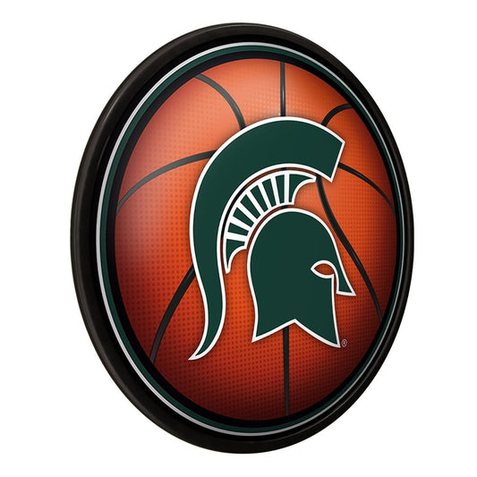 Michigan State Spartans: Basketball - Modern Disc Wall Sign - The Fan-Brand