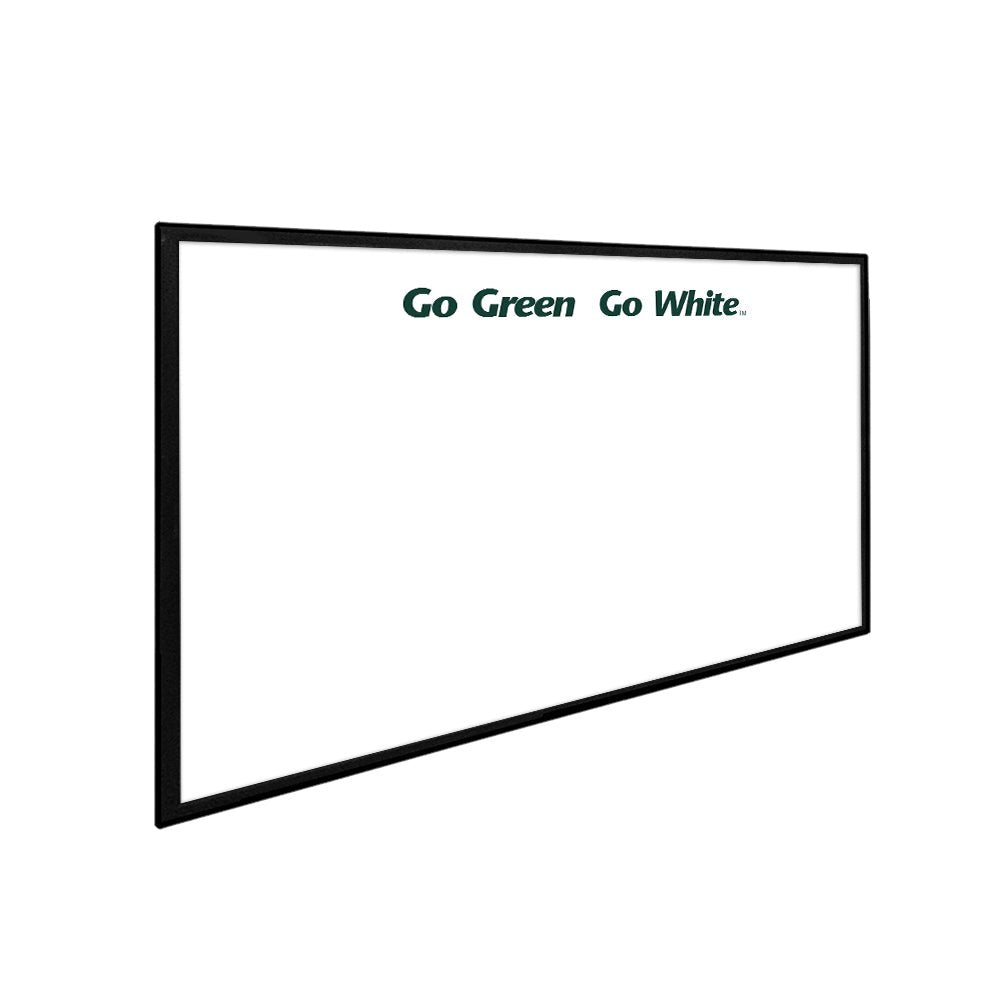Michigan State Spartans: Go Green, Go White - Framed Dry Erase Wall Sign - The Fan-Brand