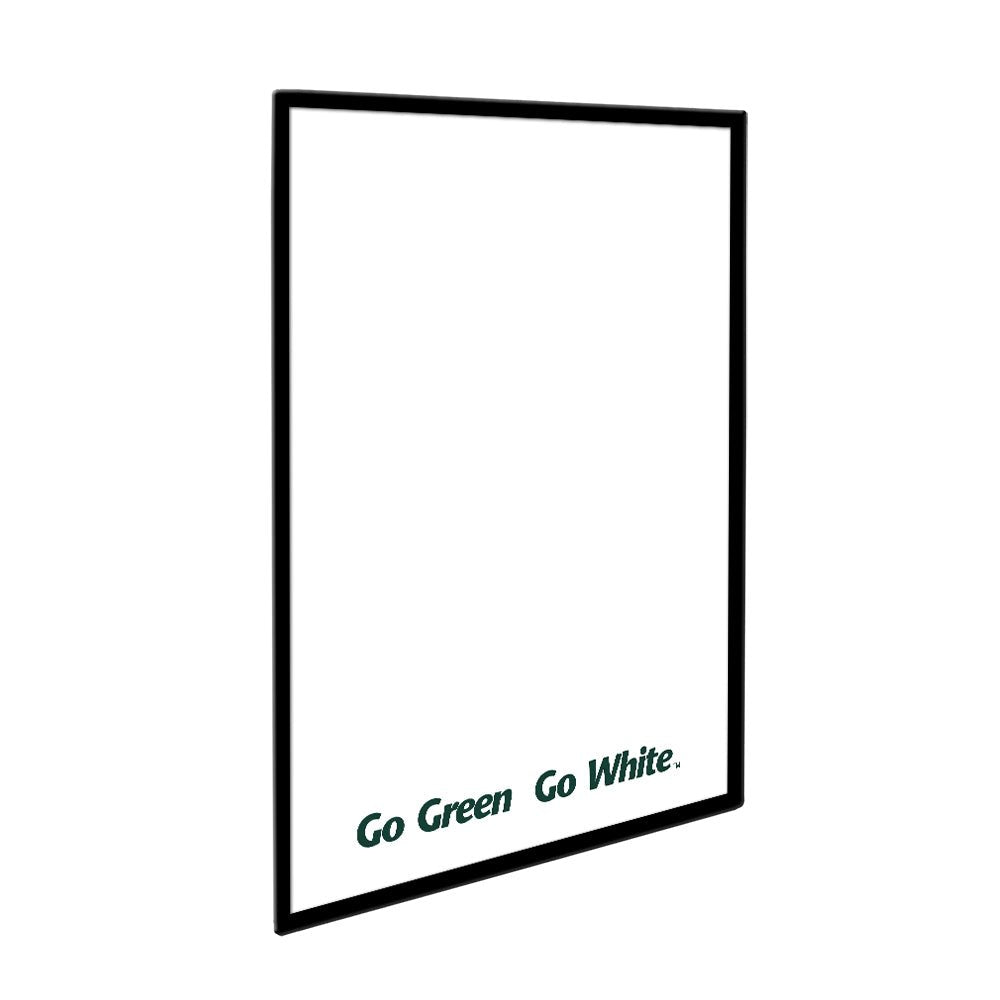 Michigan State Spartans: Go Green, Go White - Framed Dry Erase Wall Sign - The Fan-Brand