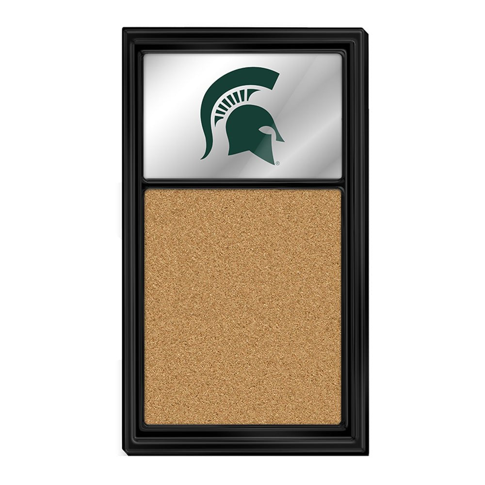 Michigan State Spartans: Mirrored Cork Note Board - The Fan-Brand