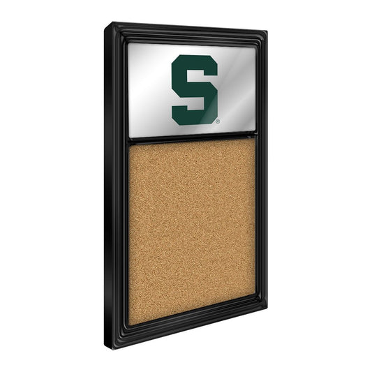 Michigan State Spartans: Mirrored Cork Note Board - The Fan-Brand