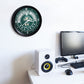 Michigan State Spartans: Sparty - Ribbed Frame Wall Clock - The Fan-Brand