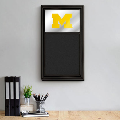 Michigan Wolverines: Mirrored Chalk Note Board - The Fan-Brand