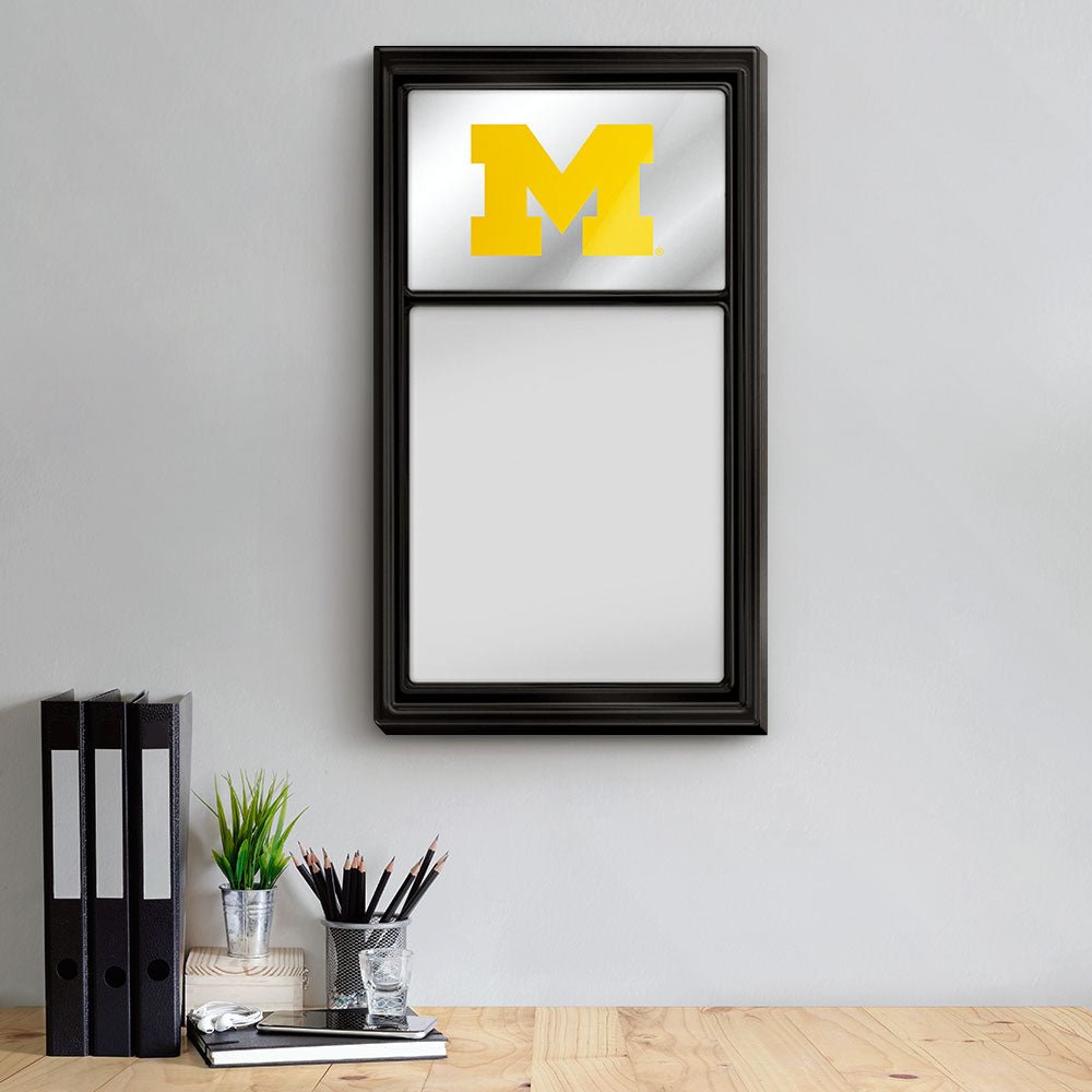 Michigan Wolverines: Mirrored Dry Erase Note Board - The Fan-Brand