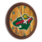 Minnesota Wild: "Faux" Barrel Top Wall Clock - The Fan-Brand