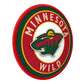 Minnesota Wild: Modern Disc Wall Sign - The Fan-Brand