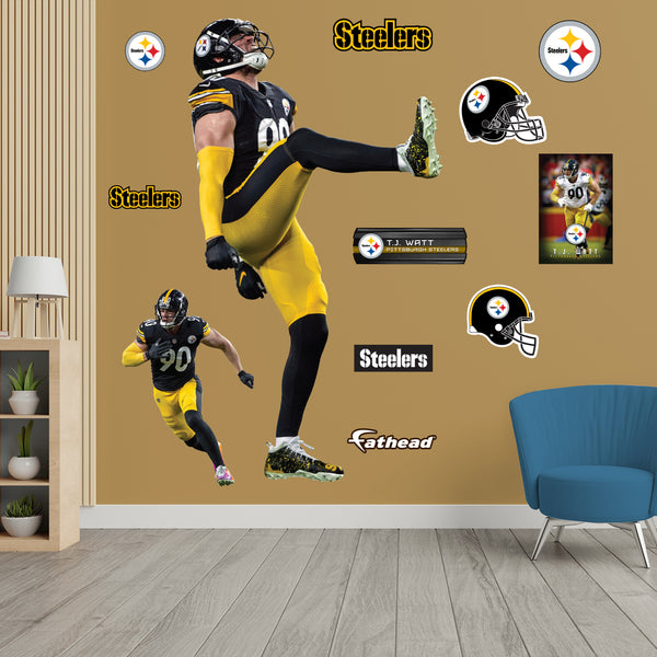 Pittsburgh Steelers: T.J. Watt 2022 Dry Erase Whiteboard - Officially –  Fathead