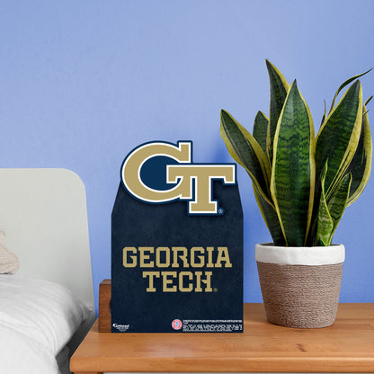 Georgia Tech Yellow Jackets: Mini Cardstock Cutout - Officially Licensed NCAA Stand Out
