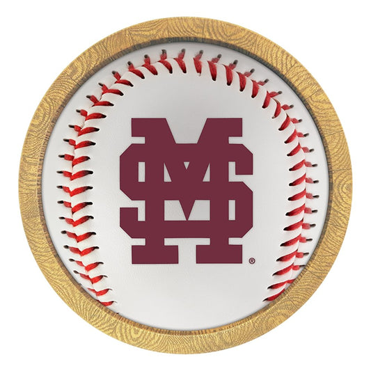 Mississippi State Bulldogs: Baseball - "Faux" Barrel Top Wall Sign - The Fan-Brand