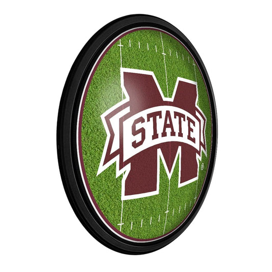 Mississippi State Bulldogs: On the 50 - Slimline Lighted Wall Sign - The Fan-Brand