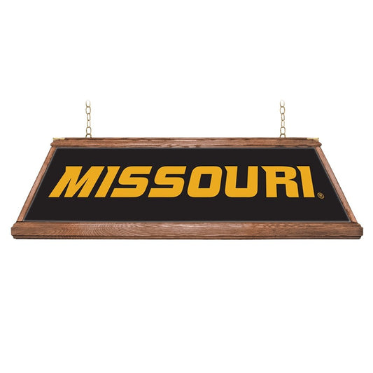 Missouri Tigers: Premium Wood Pool Table Light - The Fan-Brand