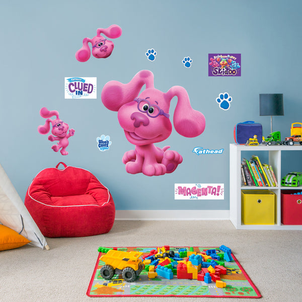 Blue's Clues: Magenta RealBigs - Officially Licensed Nickelodeon Remov ...