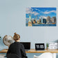 Popular Landmarks: New York Realistic Poster - Removable Adhesive Decal