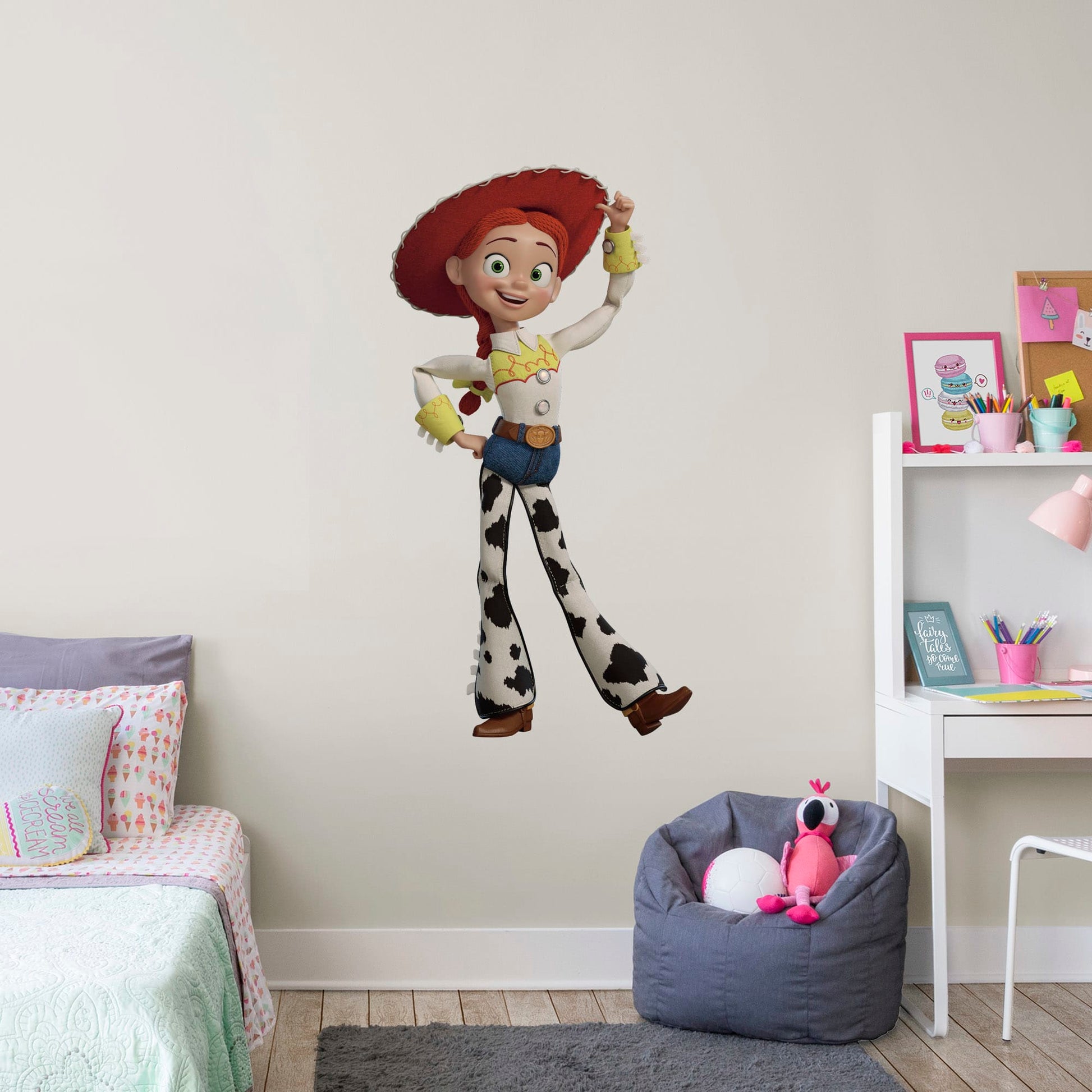 Giant Character + 2 Decals (27"W x 51"H)