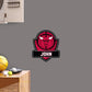 Chicago Bulls: Badge Personalized Name - Officially Licensed NBA Removable Adhesive Decal