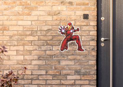 Iron Man: Iron Man Crouching        - Officially Licensed Marvel    Outdoor Graphic