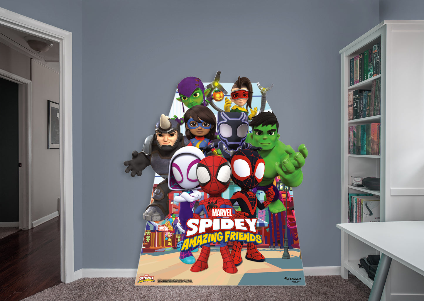 Spidey and his Amazing Friends: Group Life-Size Foam Core Cutout - Officially Licensed Marvel Stand Out