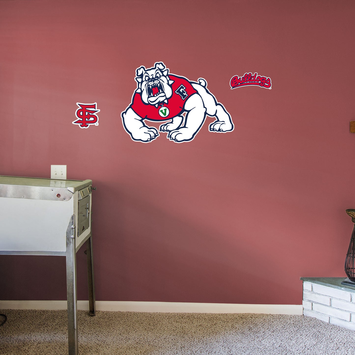 Fresno State Bulldogs: Logo - Officially Licensed NCAA Removable Adhesive Decal