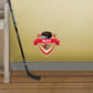 Ottawa Senators:   Badge Personalized Name        - Officially Licensed NHL Removable     Adhesive Decal