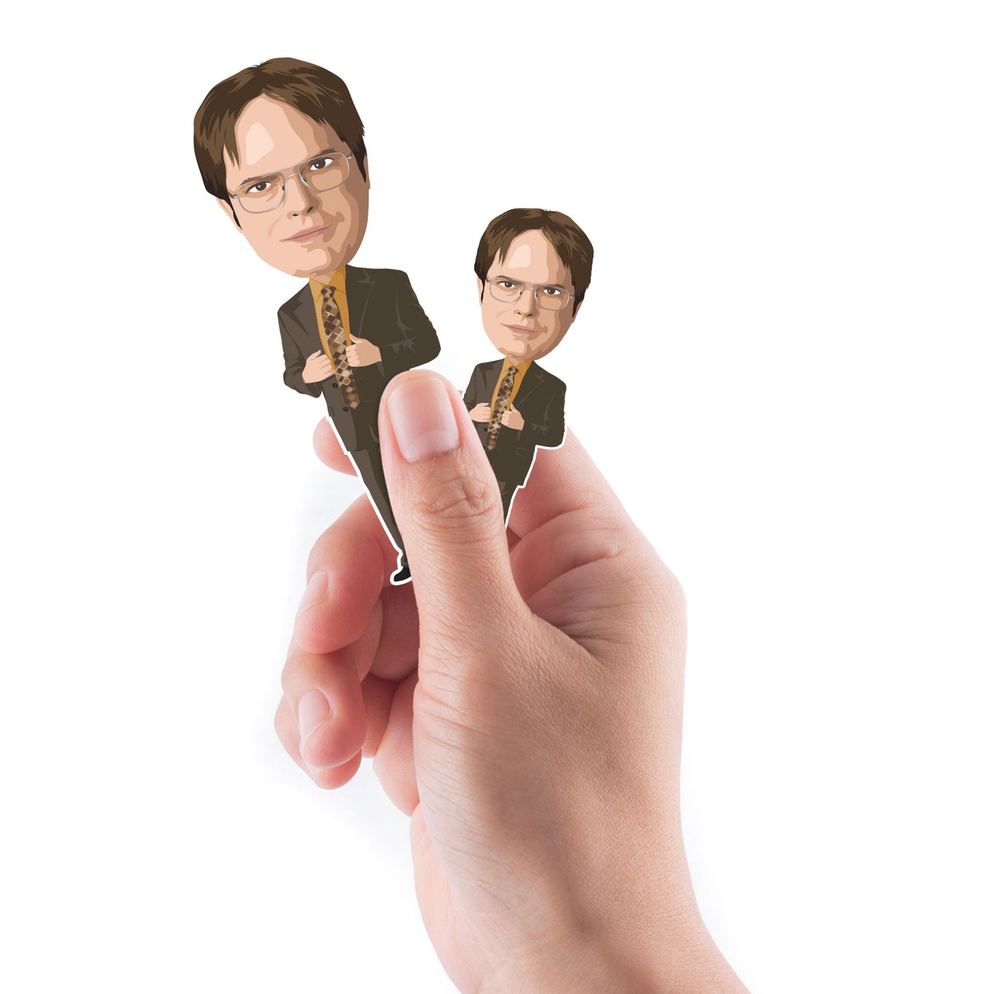 Sheet of 5 -The Office: DWIGHT Minis        - Officially Licensed NBC Universal Removable    Adhesive Decal