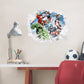Avengers: Broken Wall 5 Instant Window - Officially Licensed Marvel Removable Adhesive Decal