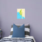 Maps of Asia: Myanmar Mural        -   Removable Wall   Adhesive Decal