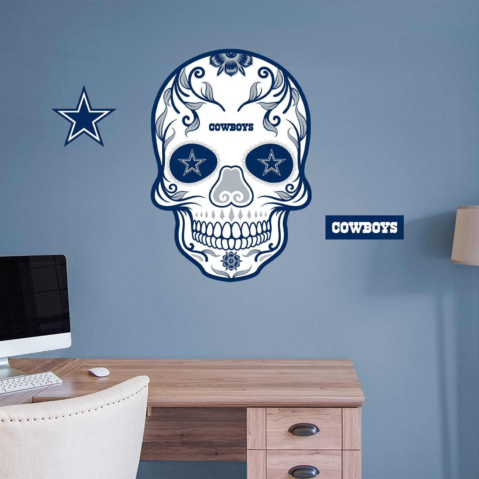 Nfl Skull Collection Dallas Cowboys - RealBig Skull Collection - Official NFL - Reusable Vi ...