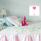 Nursery:  Pink Baloon Mural        -   Removable Wall   Adhesive Decal