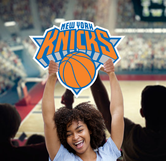 New York Knicks:   Logo   Foam Core Cutout  - Officially Licensed NBA    Big Head
