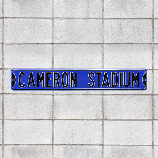 Duke Blue Devils: Cameron Stadium - Officially Licensed Metal Street Sign