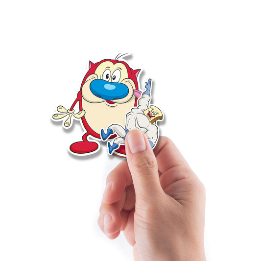 Ren and Stimpy: Ren & Stimpy Characters Minis        - Officially Licensed Nickelodeon Removable     Adhesive Decal