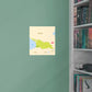 Maps of Europe: Georgia Mural        -   Removable Wall   Adhesive Decal