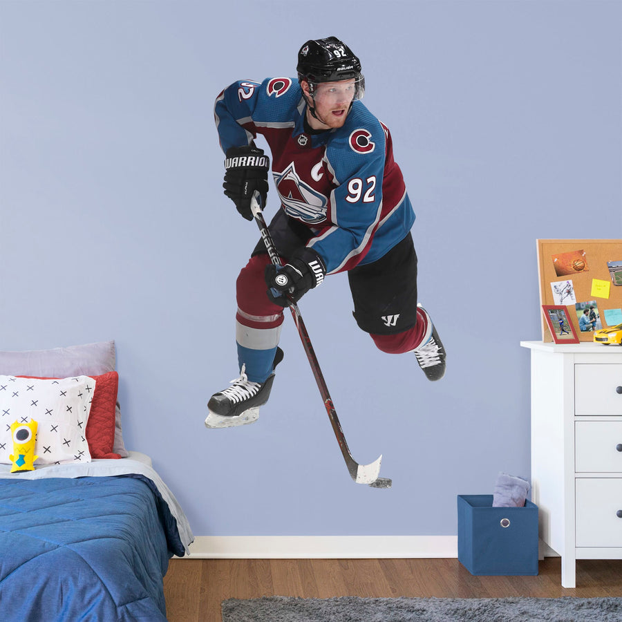 Life-Size Athlete + 2 Decals (42"W x 78"H)