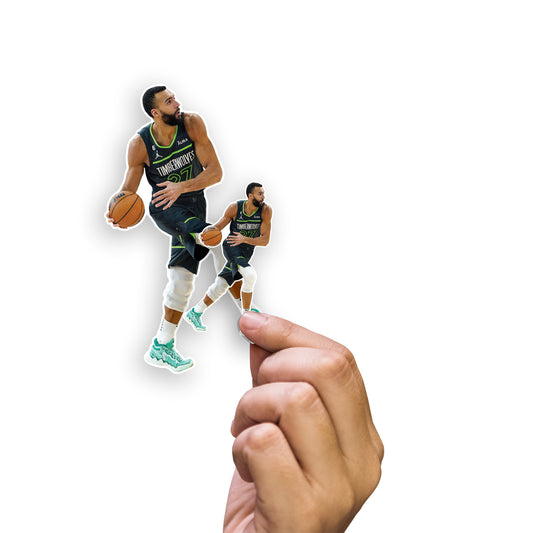 Minnesota Timberwolves: Rudy Gobert  Minis        - Officially Licensed NBA Removable     Adhesive Decal